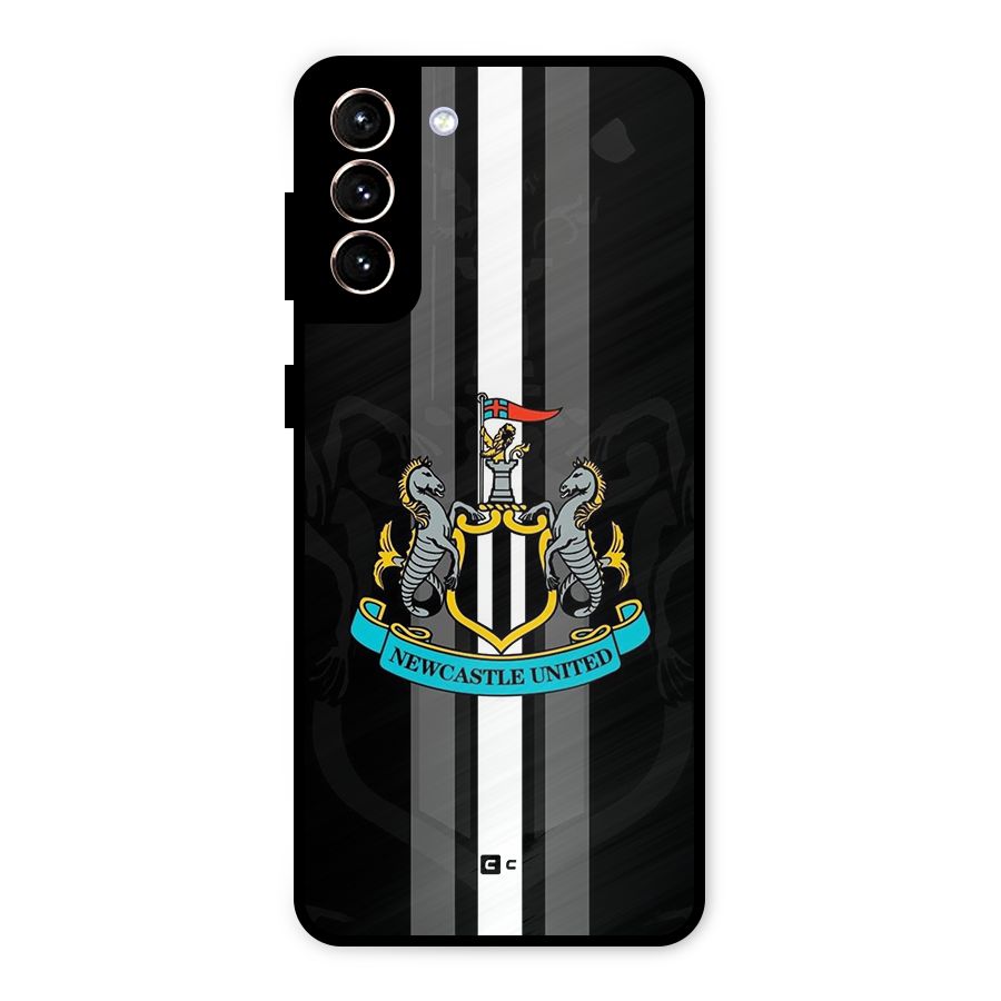 New Castle United Metal Back Case for Galaxy S21 Plus