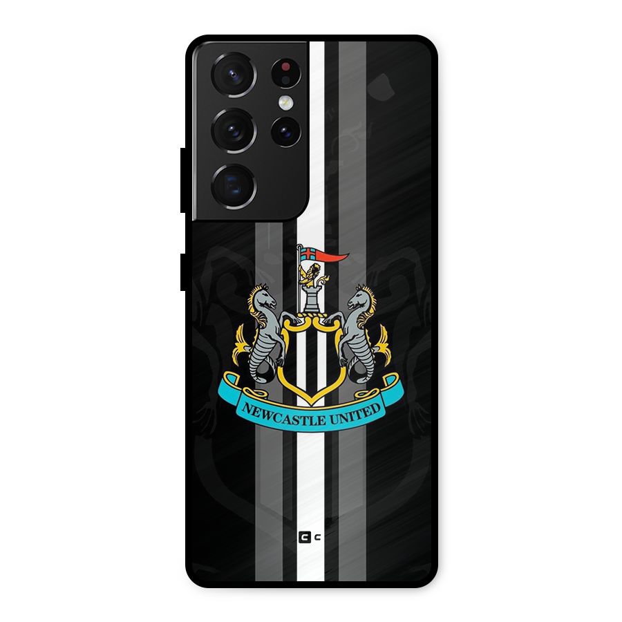 New Castle United Metal Back Case for Galaxy S21 Ultra 5G