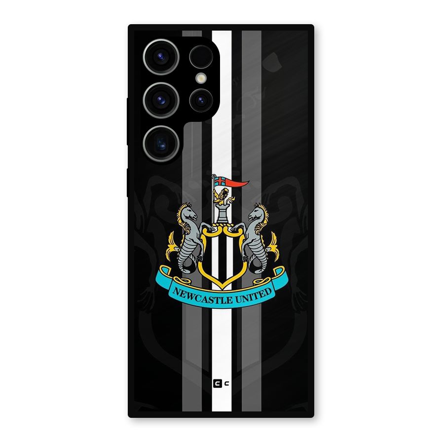 New Castle United Metal Back Case for Galaxy S23 Ultra