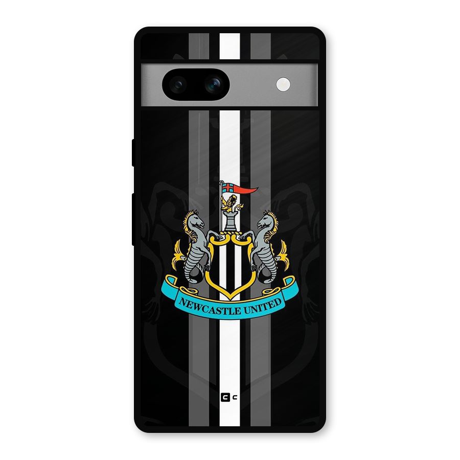 New Castle United Metal Back Case for Google Pixel 7a