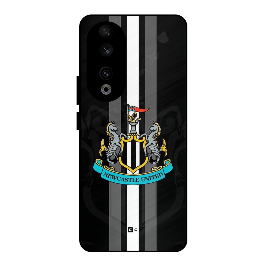 New Castle United Metal Back Case for Honor 90