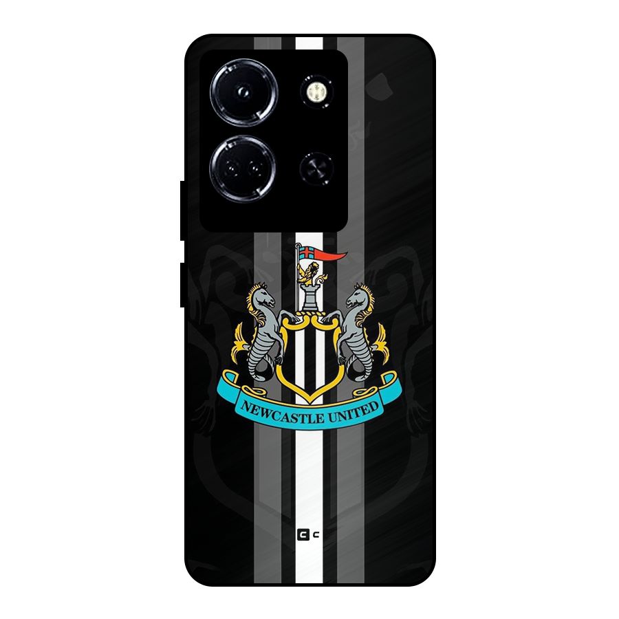 New Castle United Metal Back Case for Infinix Note 30 5G