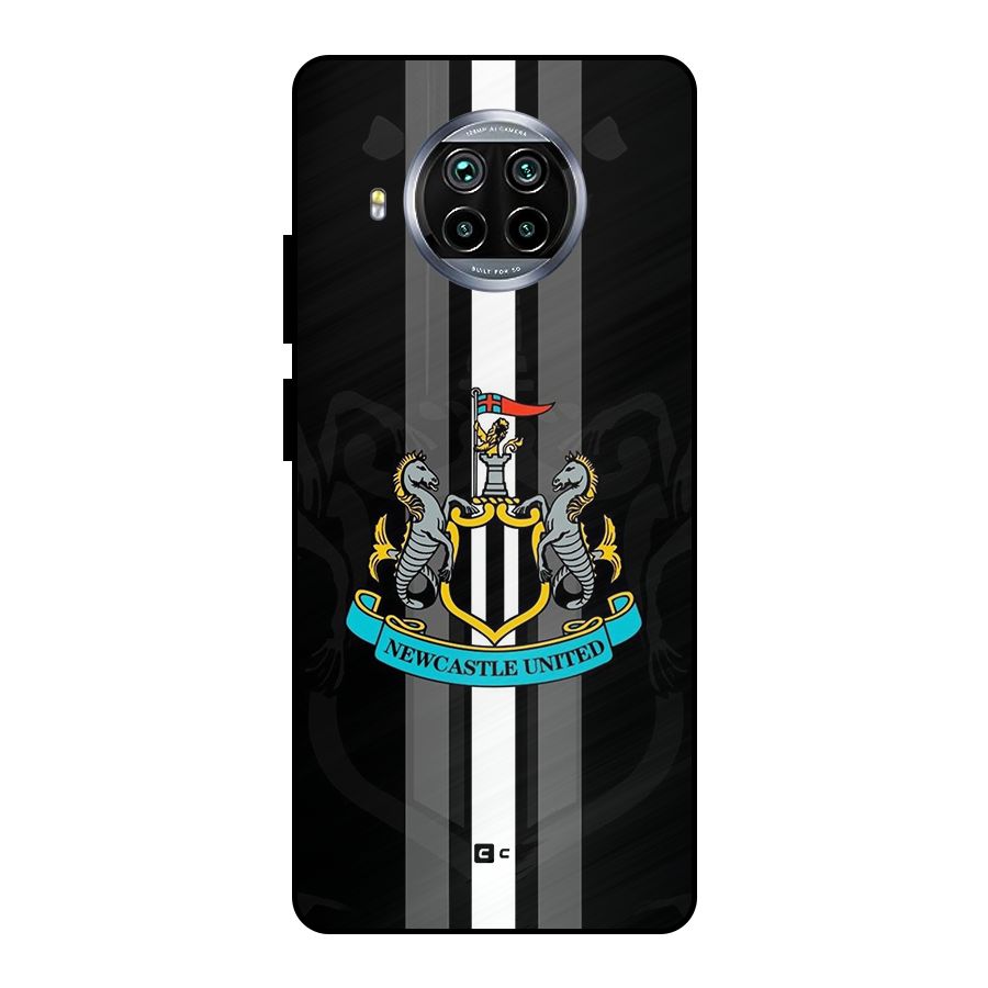 New Castle United Metal Back Case for Mi 10i