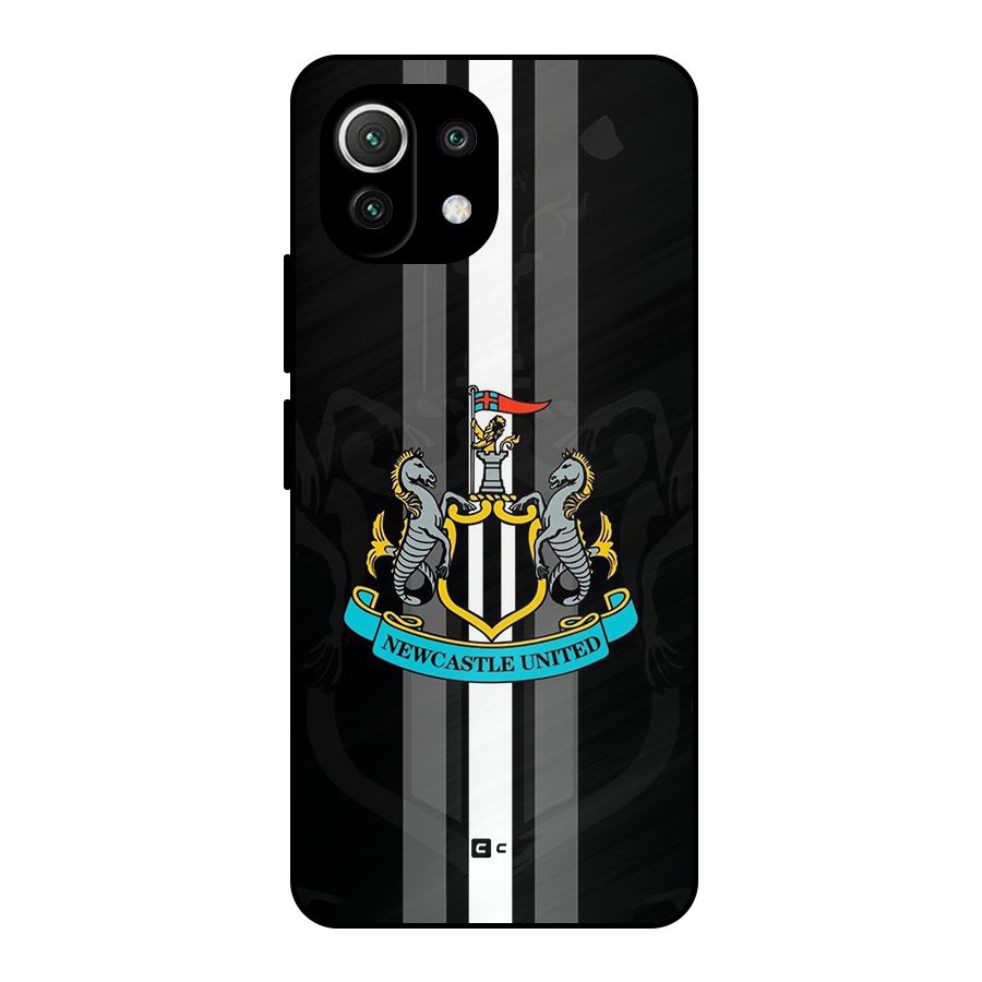 New Castle United Metal Back Case for Mi 11 Lite