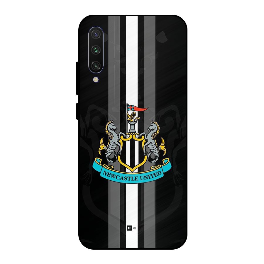 New Castle United Metal Back Case for Mi A3