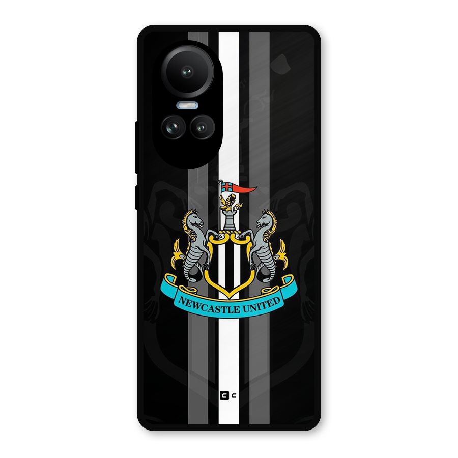 New Castle United Metal Back Case for Oppo Reno10