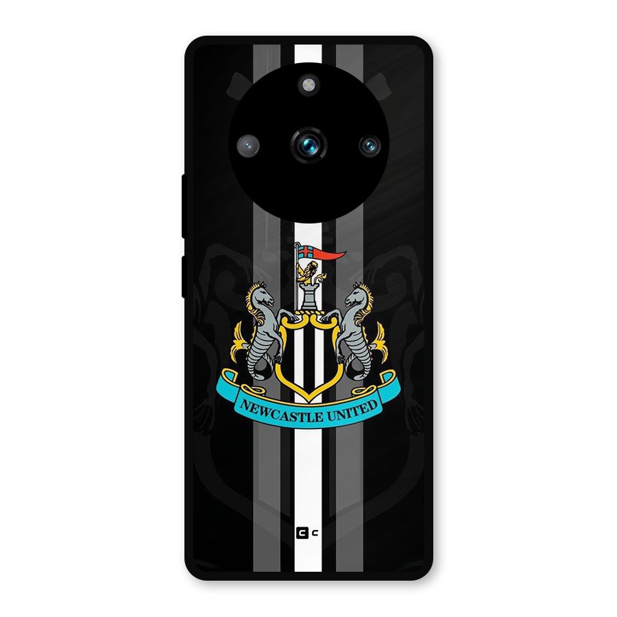 New Castle United Metal Back Case for Realme 11 Pro Plus