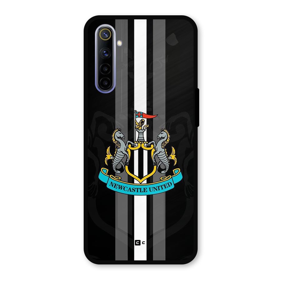 New Castle United Metal Back Case for Realme 6i