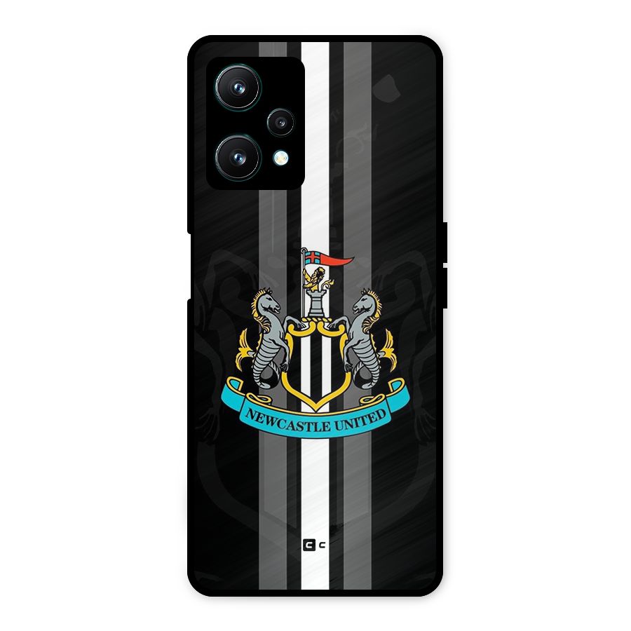 New Castle United Metal Back Case for Realme 9 Pro 5G