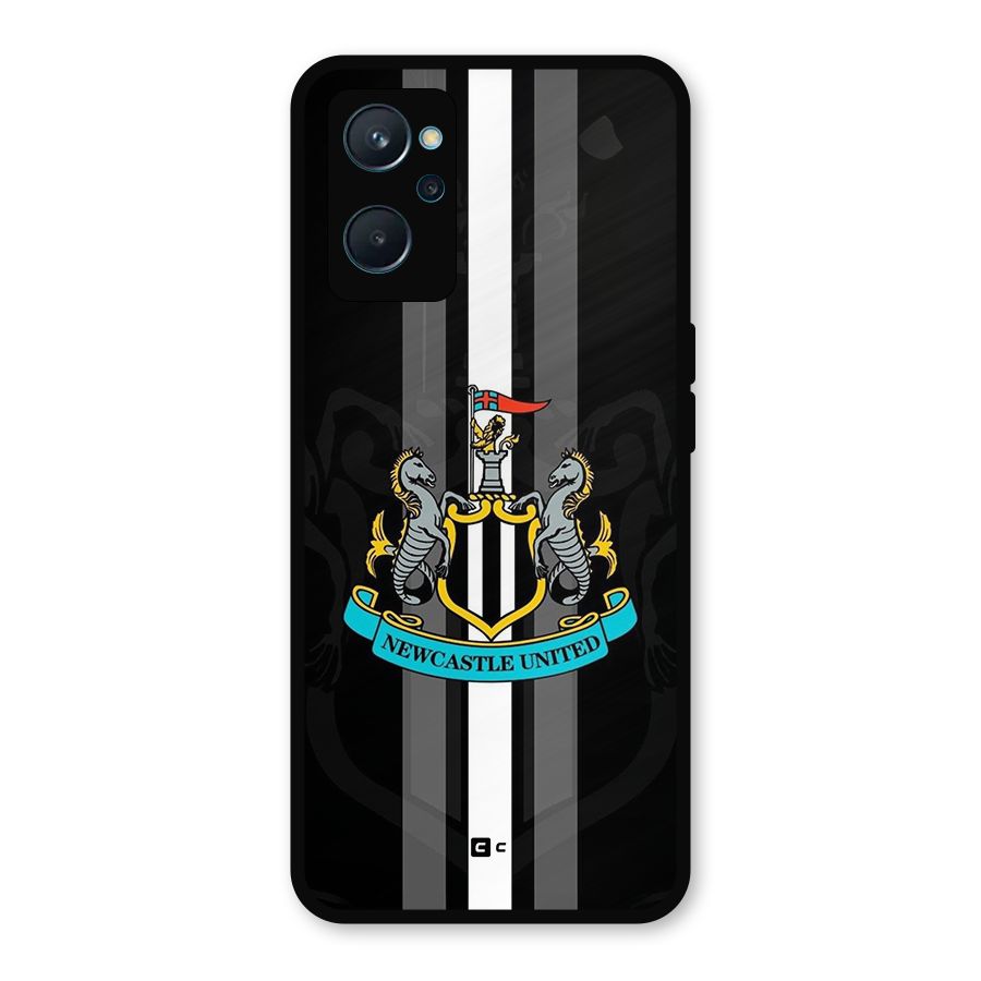 New Castle United Metal Back Case for Realme 9i