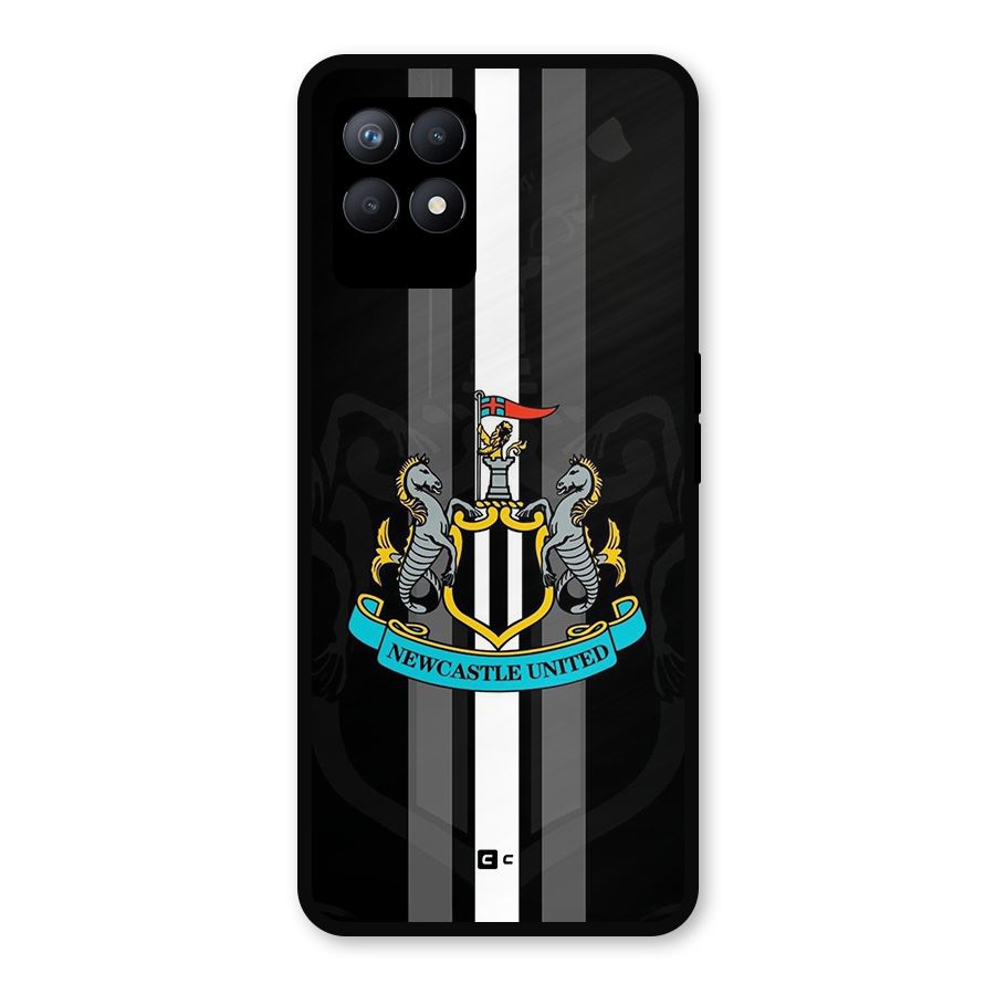New Castle United Metal Back Case for Realme Narzo 50