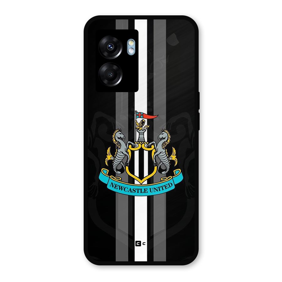 New Castle United Metal Back Case for Realme Narzo 50 5G