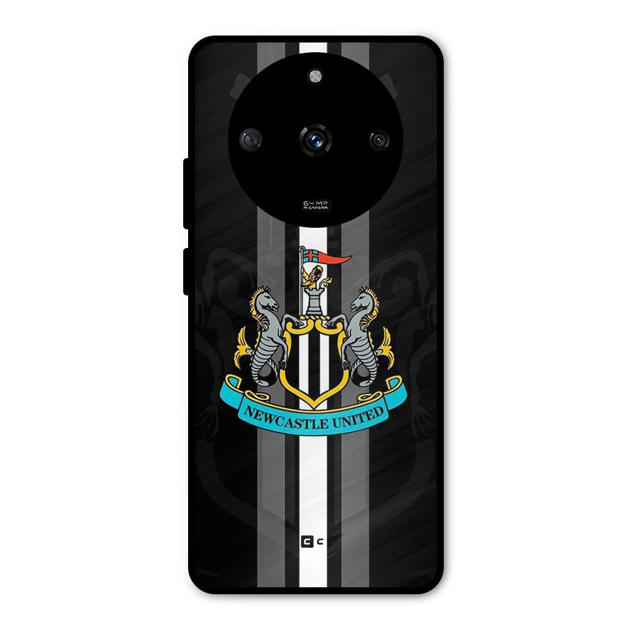 New Castle United Metal Back Case for Realme Narzo 60 5G