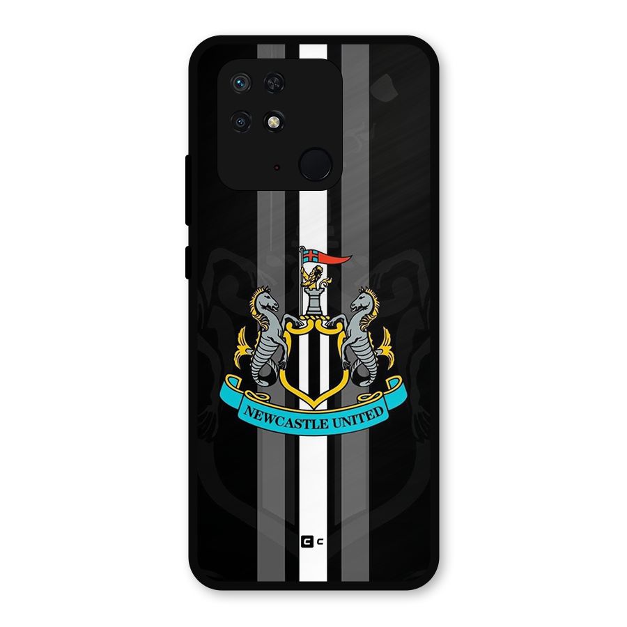 New Castle United Metal Back Case for Redmi 10
