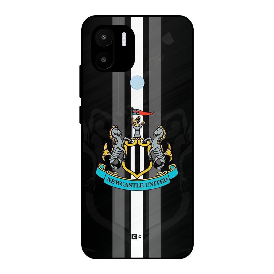 New Castle United Metal Back Case for Redmi A1 Plus