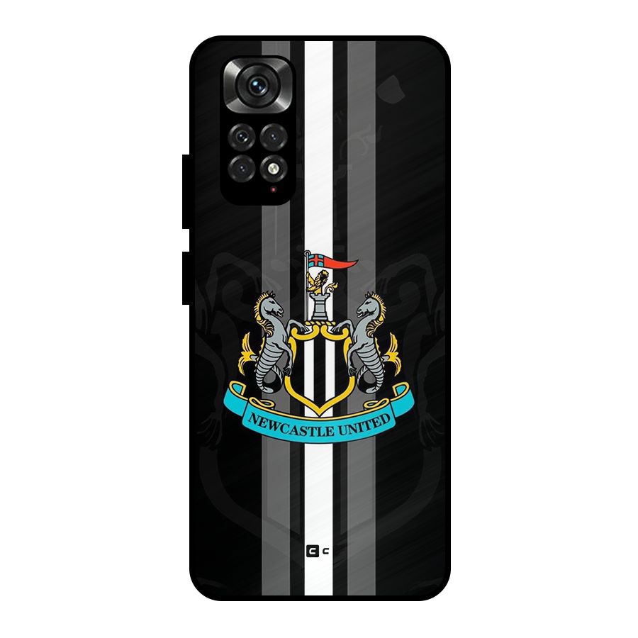 New Castle United Metal Back Case for Redmi Note 11 Pro