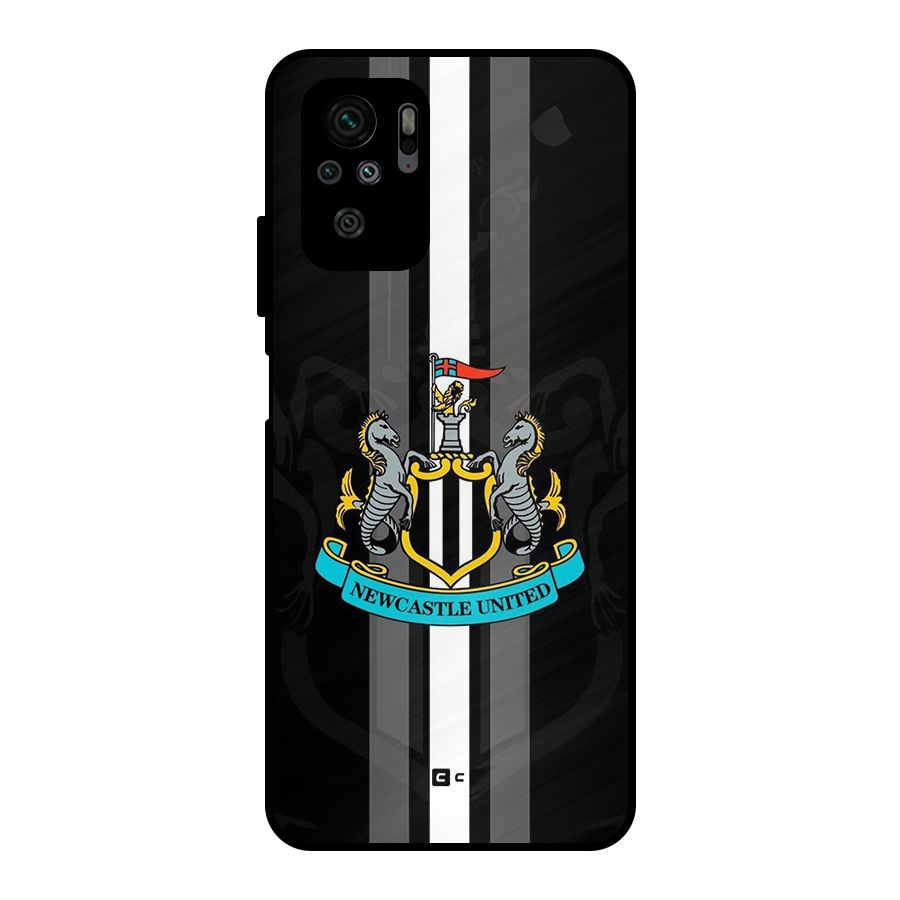 New Castle United Metal Back Case for Redmi Note 11 SE