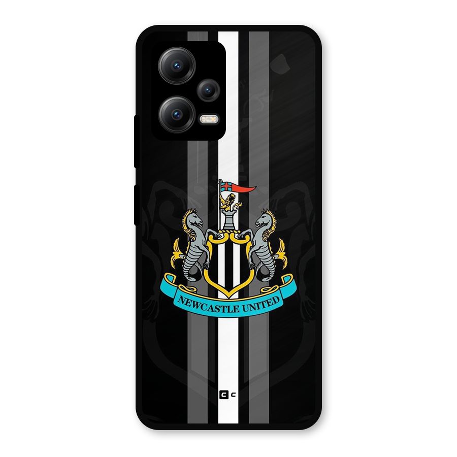 New Castle United Metal Back Case for Redmi Note 12 5G