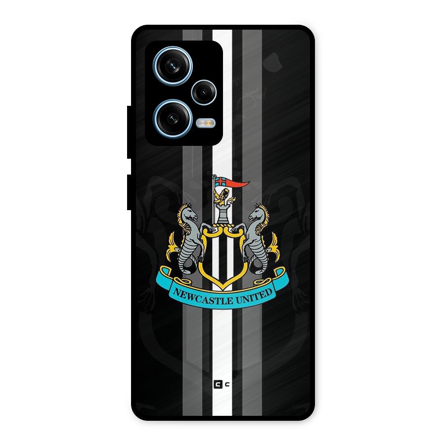 New Castle United Metal Back Case for Redmi Note 12 Pro