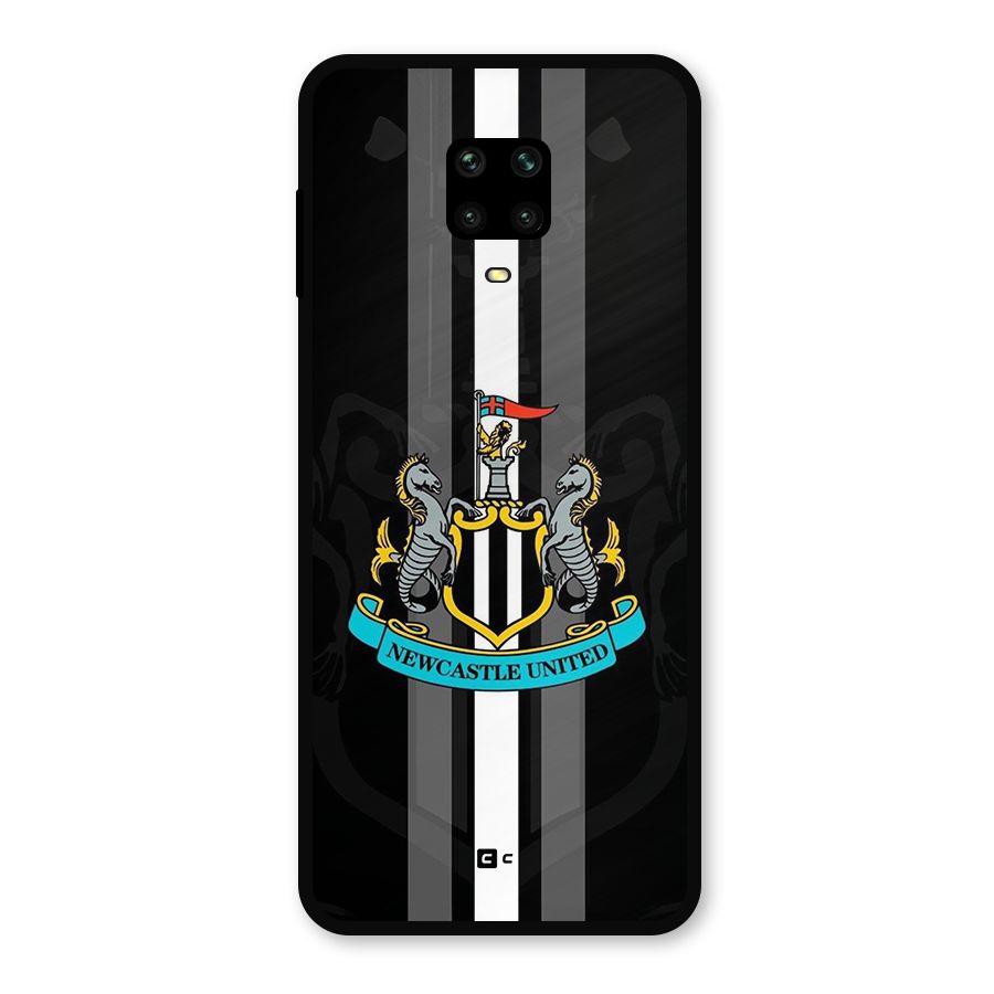 New Castle United Metal Back Case for Redmi Note 9 Pro