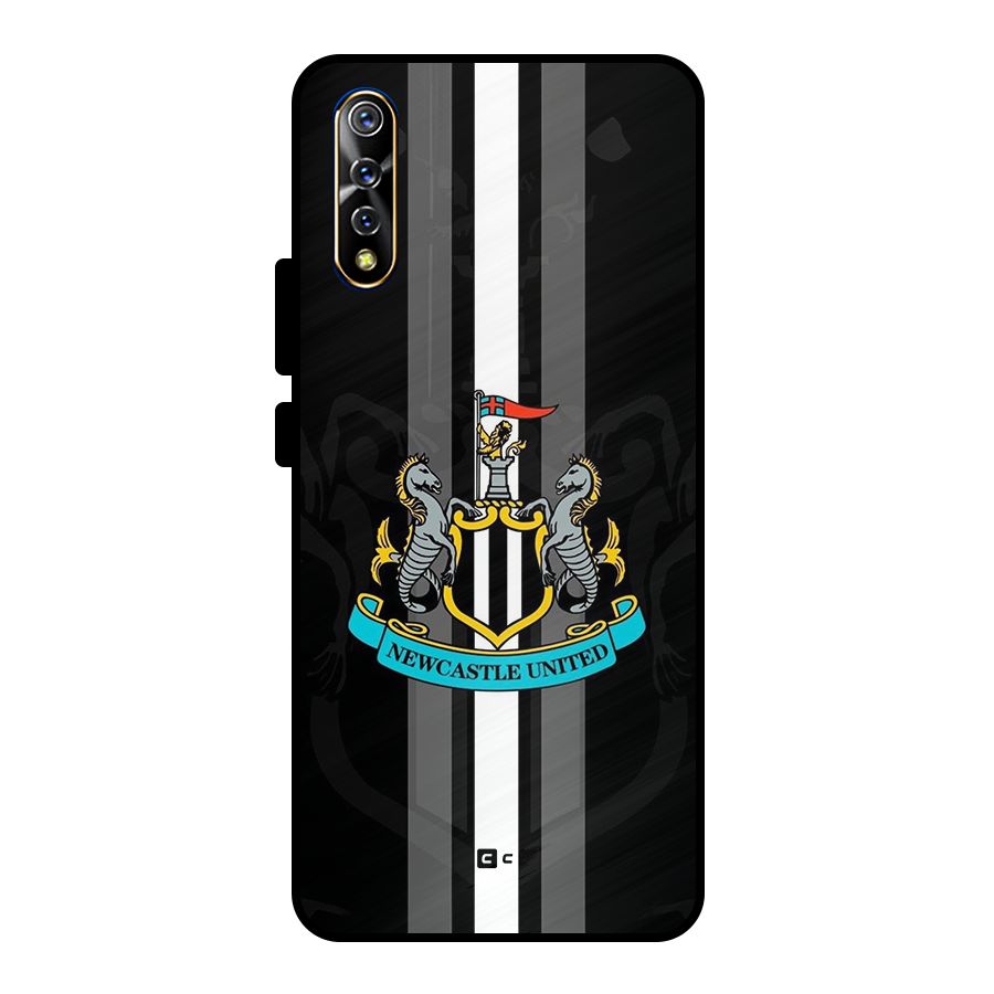 New Castle United Metal Back Case for Vivo S1