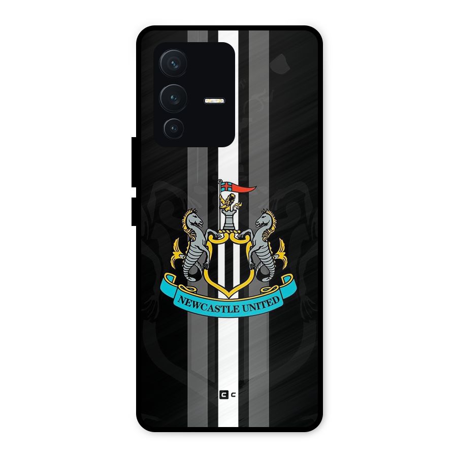 New Castle United Metal Back Case for Vivo V23 5G