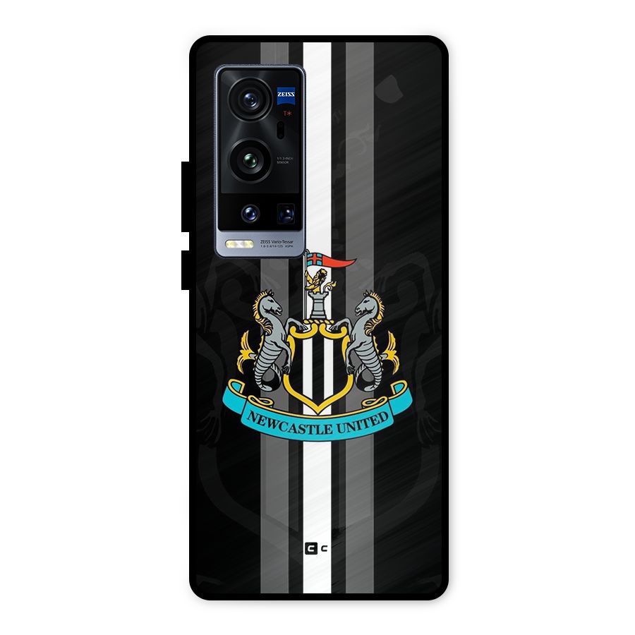 New Castle United Metal Back Case for Vivo X60 Pro Plus