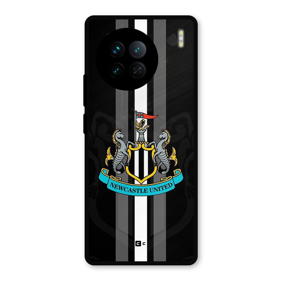 New Castle United Metal Back Case for Vivo X90