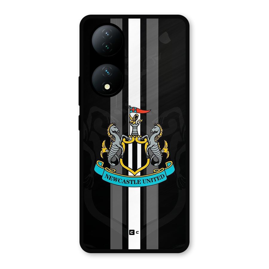 New Castle United Metal Back Case for Vivo Y100