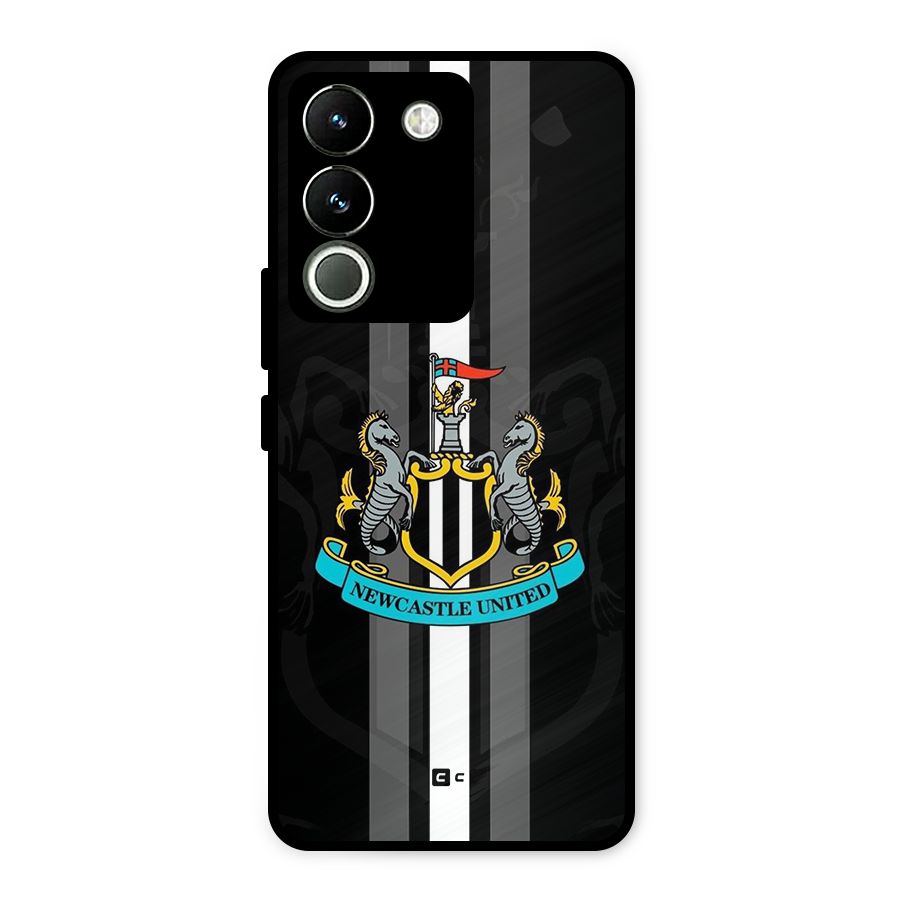 New Castle United Metal Back Case for Vivo Y200