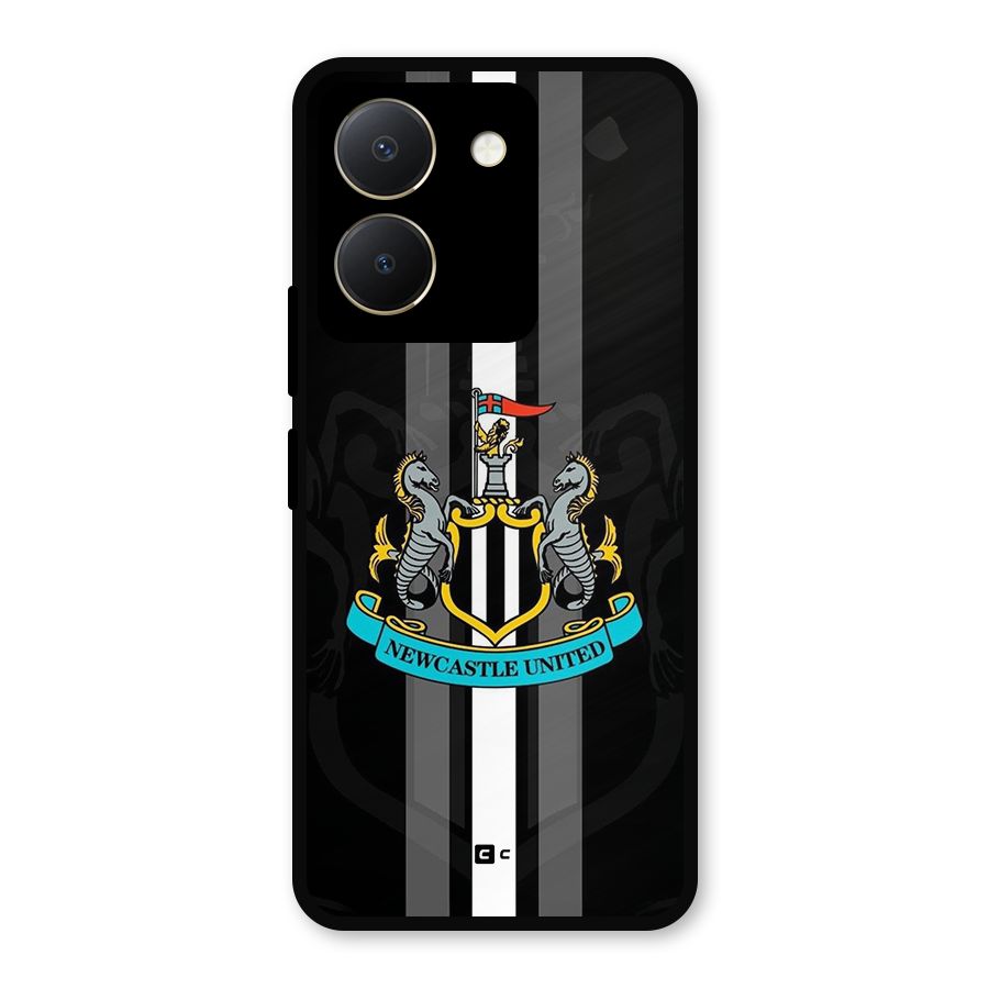 New Castle United Metal Back Case for Vivo Y36