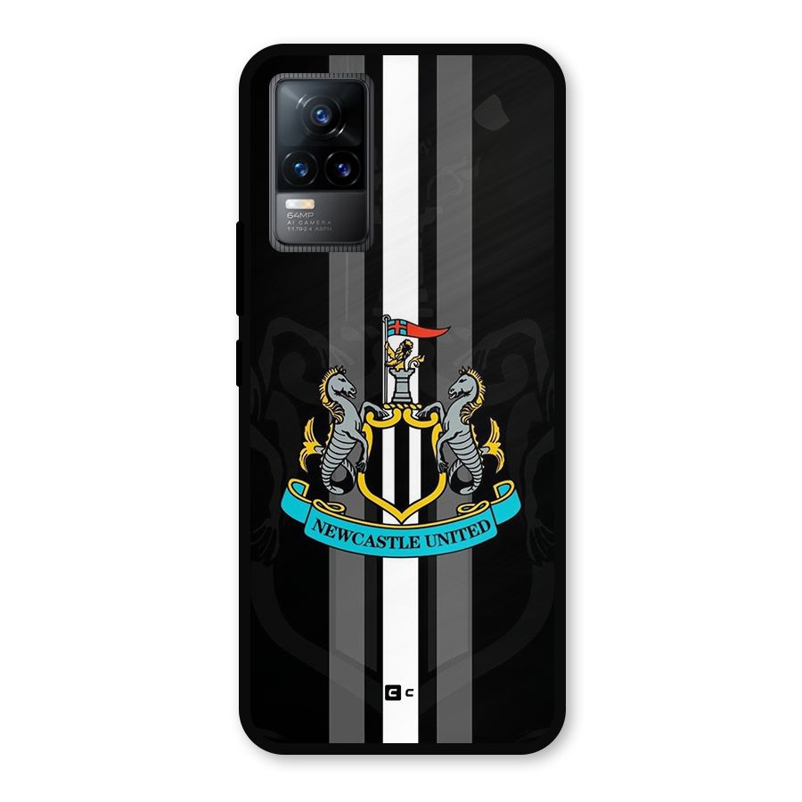New Castle United Metal Back Case for Vivo Y73