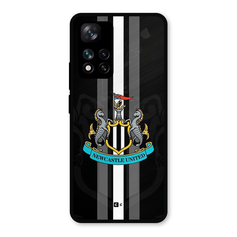 New Castle United Metal Back Case for Xiaomi 11i Hypercharge 5G