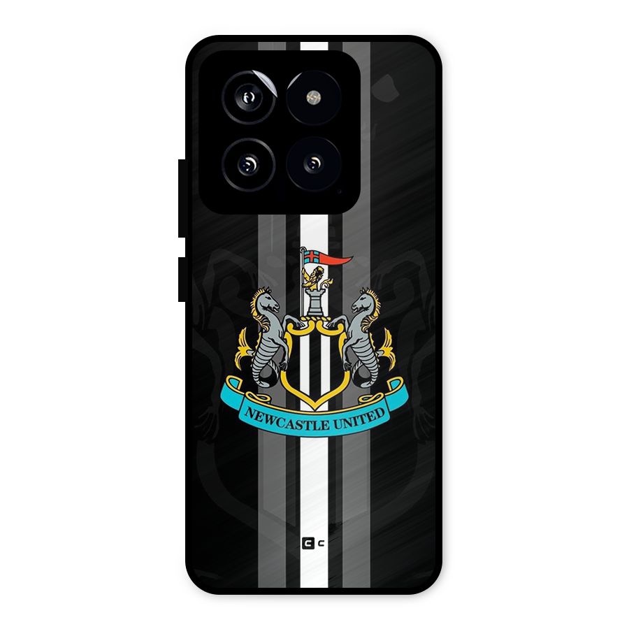 New Castle United Metal Back Case for Xiaomi 14