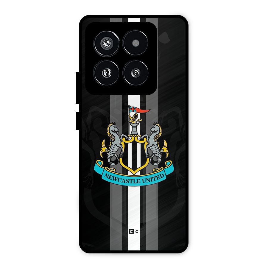 New Castle United Metal Back Case for Xiaomi 14 Pro