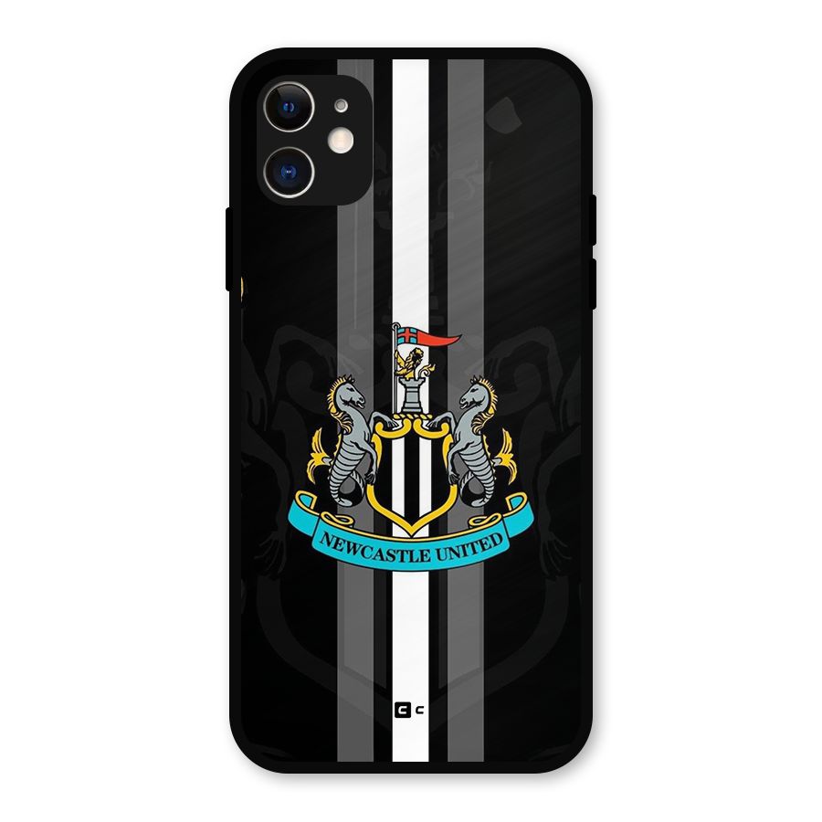 New Castle United Metal Back Case for iPhone 11