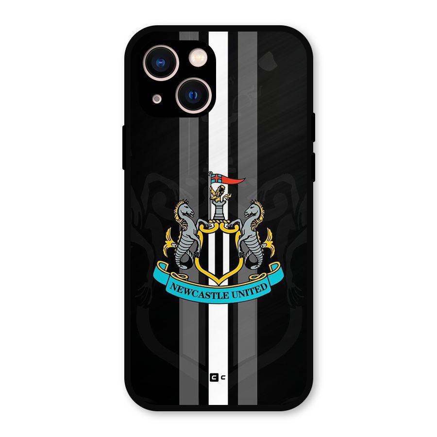 New Castle United Metal Back Case for iPhone 13