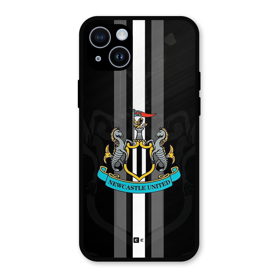 New Castle United Metal Back Case for iPhone 14