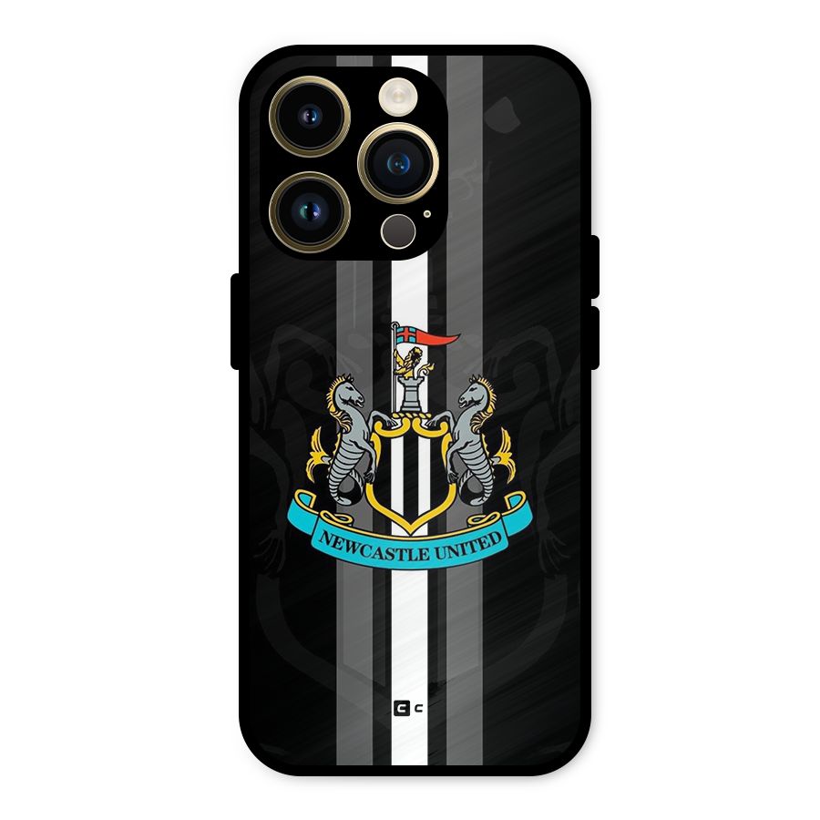 New Castle United Metal Back Case for iPhone 14 Pro