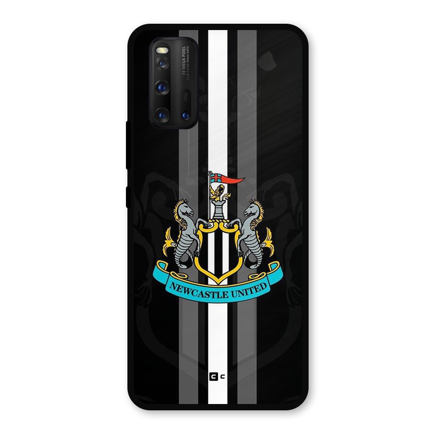 New Castle United Metal Back Case for iQOO 3