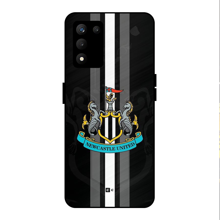 New Castle United Metal Back Case for realme 9 5G SE