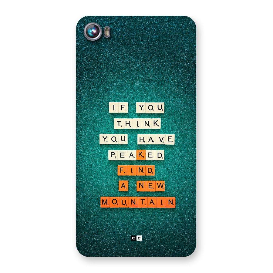 New Mountain Back Case for Canvas Fire 4 (A107)