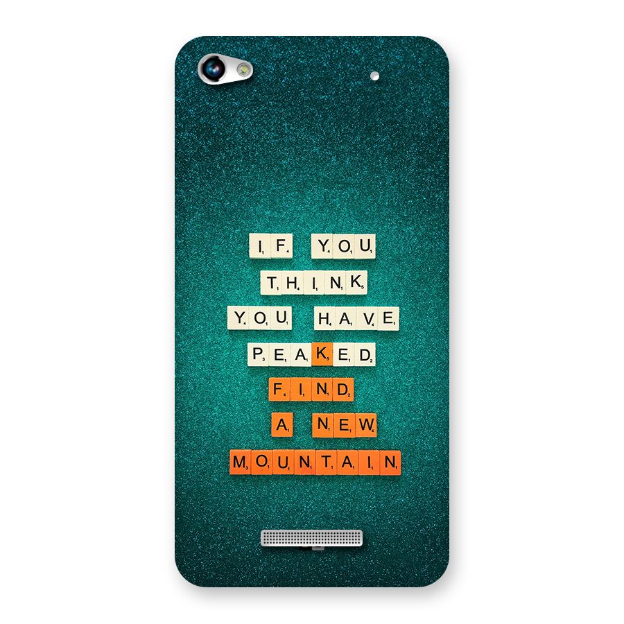 New Mountain Back Case for Canvas Hue 2 A316