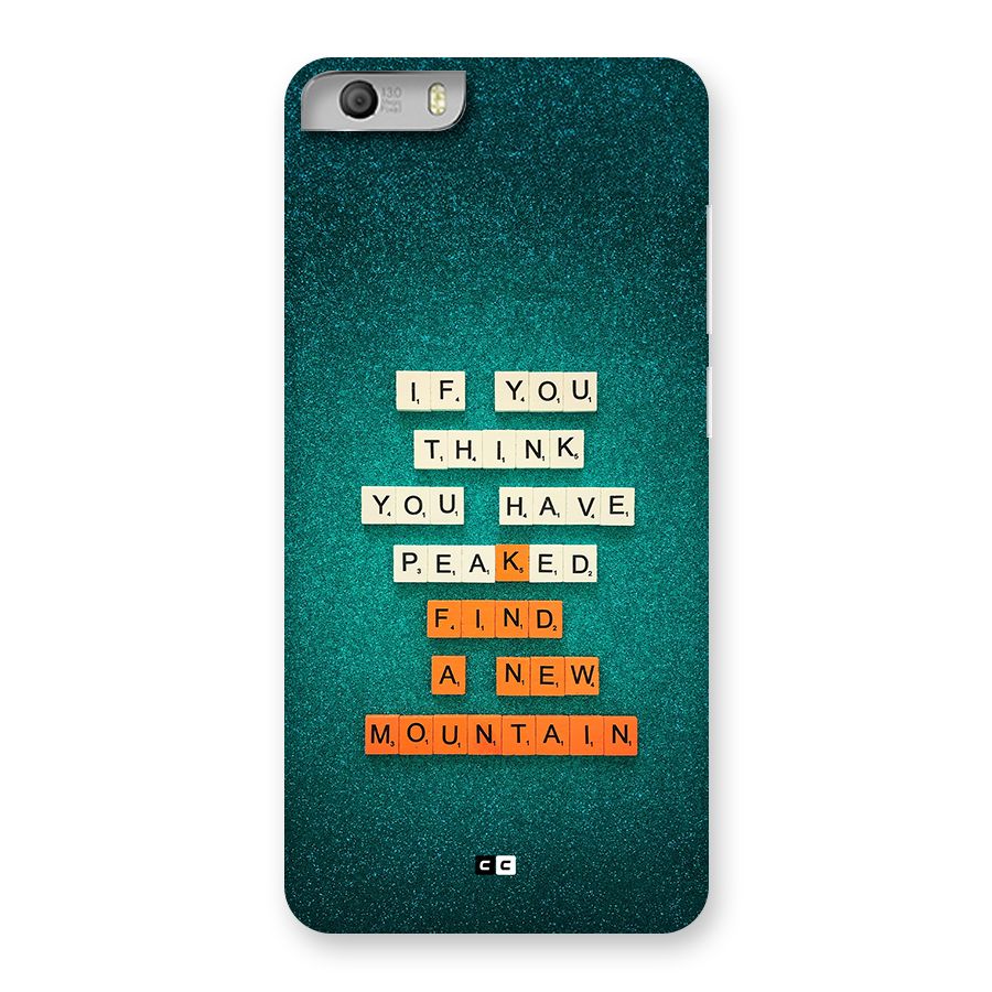 New Mountain Back Case for Canvas Knight 2