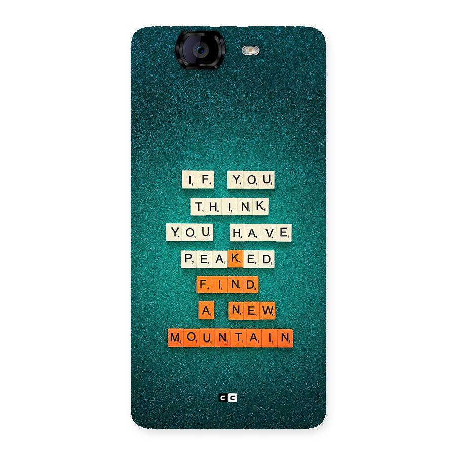 New Mountain Back Case for Canvas Knight A350