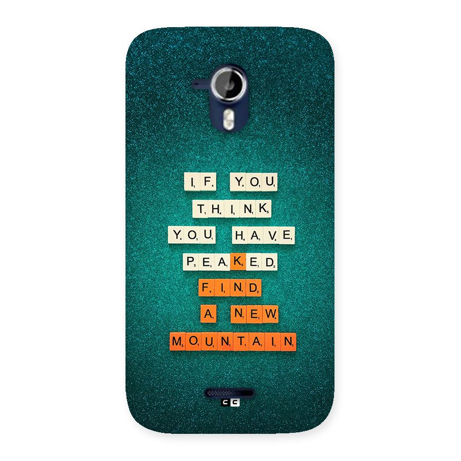 New Mountain Back Case for Canvas Magnus A117