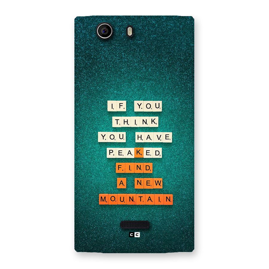 New Mountain Back Case for Canvas Nitro 2 E311