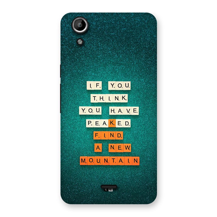 New Mountain Back Case for Canvas Selfie Lens Q345