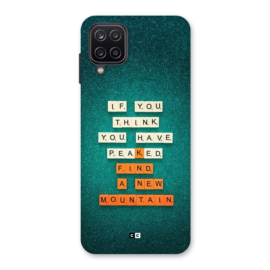 New Mountain Back Case for Galaxy A12