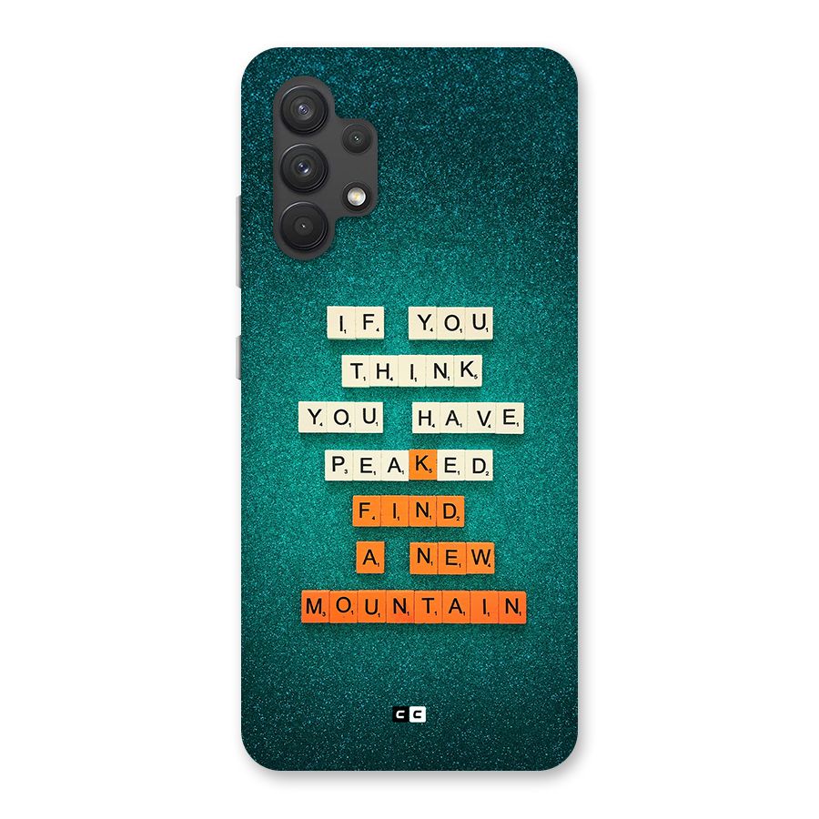 New Mountain Back Case for Galaxy A32